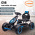 Kahuna G18 Kids Ride On Pedal Go Kart - Blue