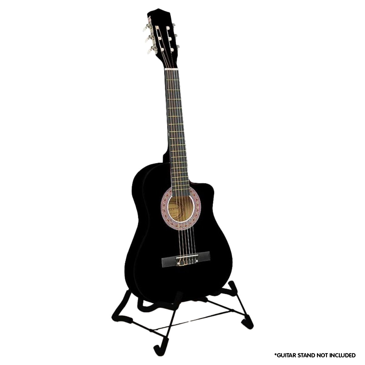 Karrera Childrens Acoustic Guitar Kids - Black