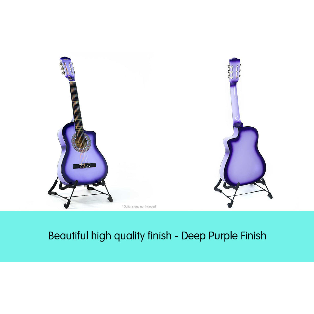 Karrera Childrens Acoustic Guitar Kids - Purple