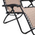 Wallaroo Zero Gravity Reclining Deck Lounge Sun Beach Chair Outdoor Folding Camping - Beige