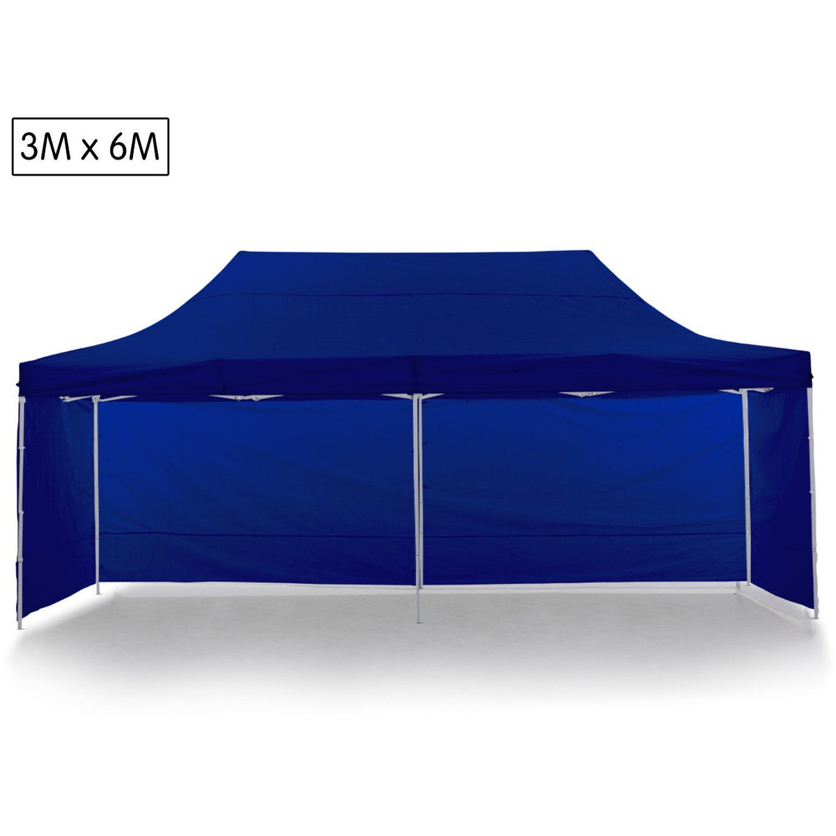 Wallaroo Gazebo Tent Marquee 3x6m PopUp Outdoor Wallaroo Blue