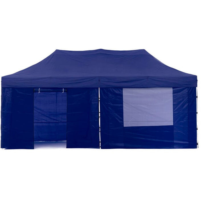 Wallaroo Gazebo Tent Marquee 3x6m PopUp Outdoor Wallaroo Blue
