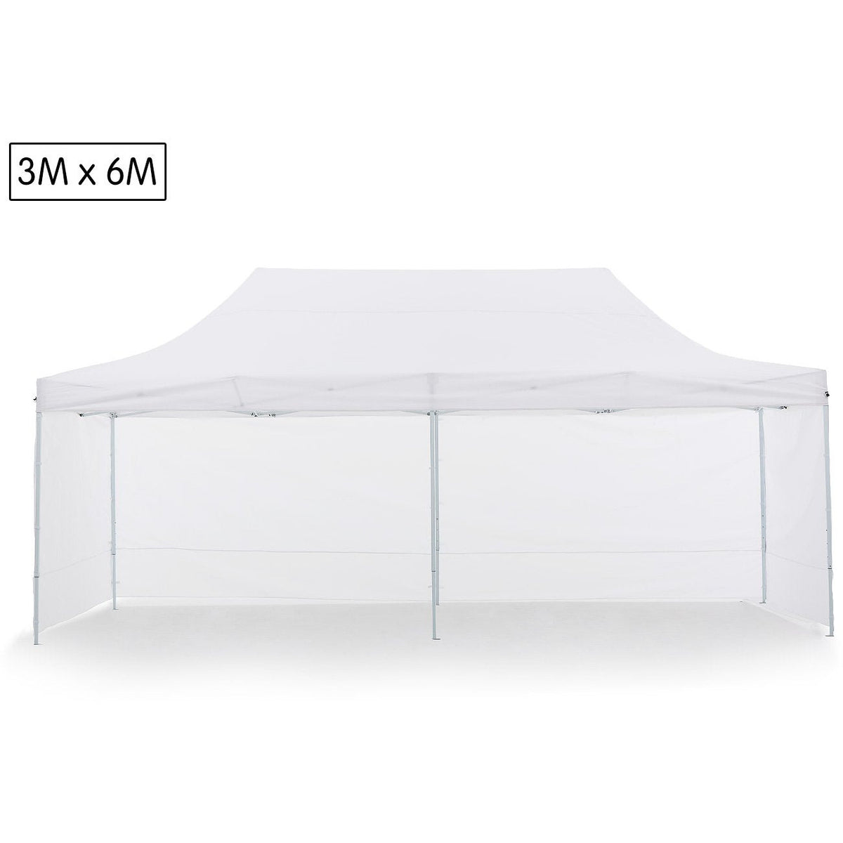 Wallaroo Gazebo Tent Marquee 3x6m PopUp Outdoor Wallaroo White