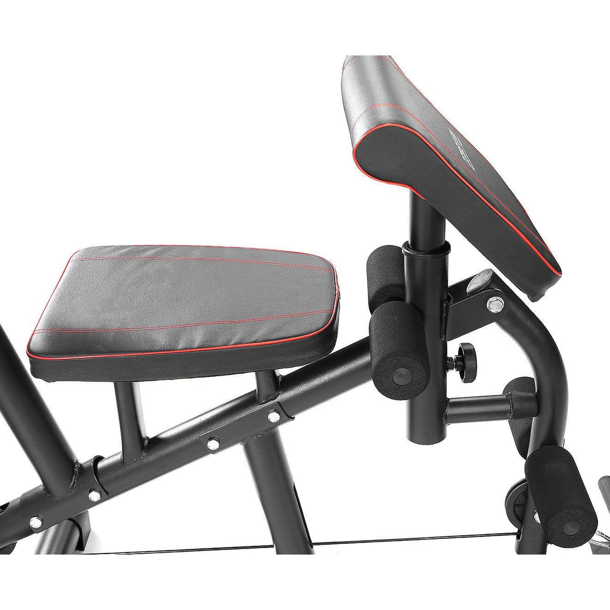 Powertrain Multi Station Home Gym With 68kg Weights Preacher Curl Pad