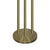 Sarantino Three Metal Shade Floor Lamp