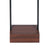 Sarantino Wood Floor Lamp in Cherry Finish