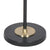 Sarantino Adjustable Two Light Lamp Black and Gold Finish