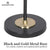 Sarantino Adjustable Two Light Lamp Black and Gold Finish