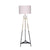 Sarantino Metal Tripod Electric Floor Lamp Gradient Finish