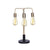 Sarantino Exposed Bulb Industrial Table Lamp