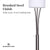 Sarantino 3-Light Metal Arc Floor Lamp - Nickel & Marble Finish