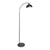 Sarantino Dark Grey Floor Lamp Industrial Chic Adjustable Angle