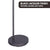 Sarantino Dark Grey Floor Lamp Industrial Chic Adjustable Angle