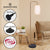 Sarantino Metal Floor Lamp With Opal Glass Shade