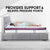 Laura Hill King Mattress Visco Cool Gel Infused Memory Foam Euro Top Pocket Spring 30cm