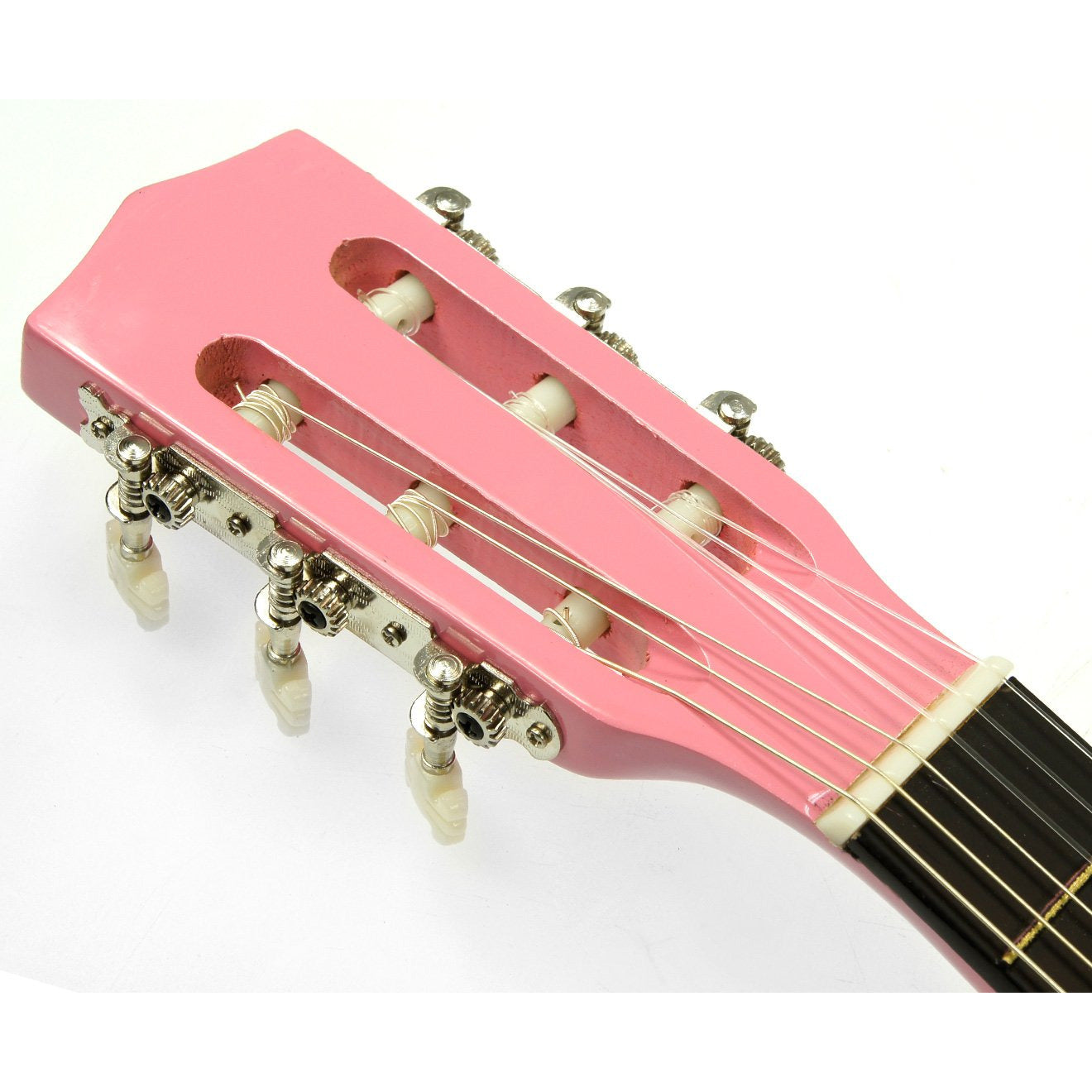 Karrera 34in Acoustic Wooden Childrens Guitar - Pink