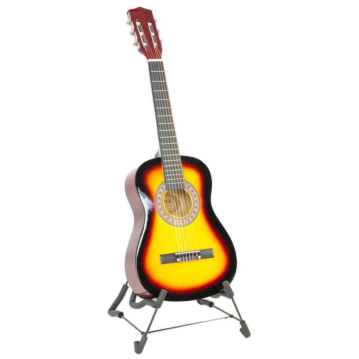 Karrera 34in Acoustic Wooden Childrens Guitar - Sunburst