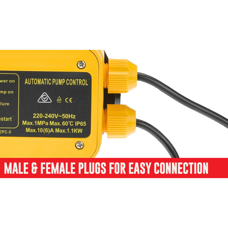 HydroActive Adjustable Pressure Switch Electric Electronic Automatic Water Pump Controller