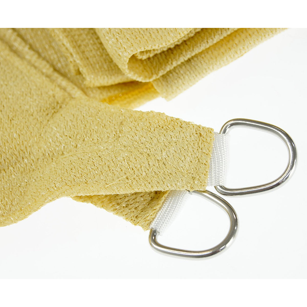 Wallaroo Square Shade Sail 3.6m x 3.6m - Sand