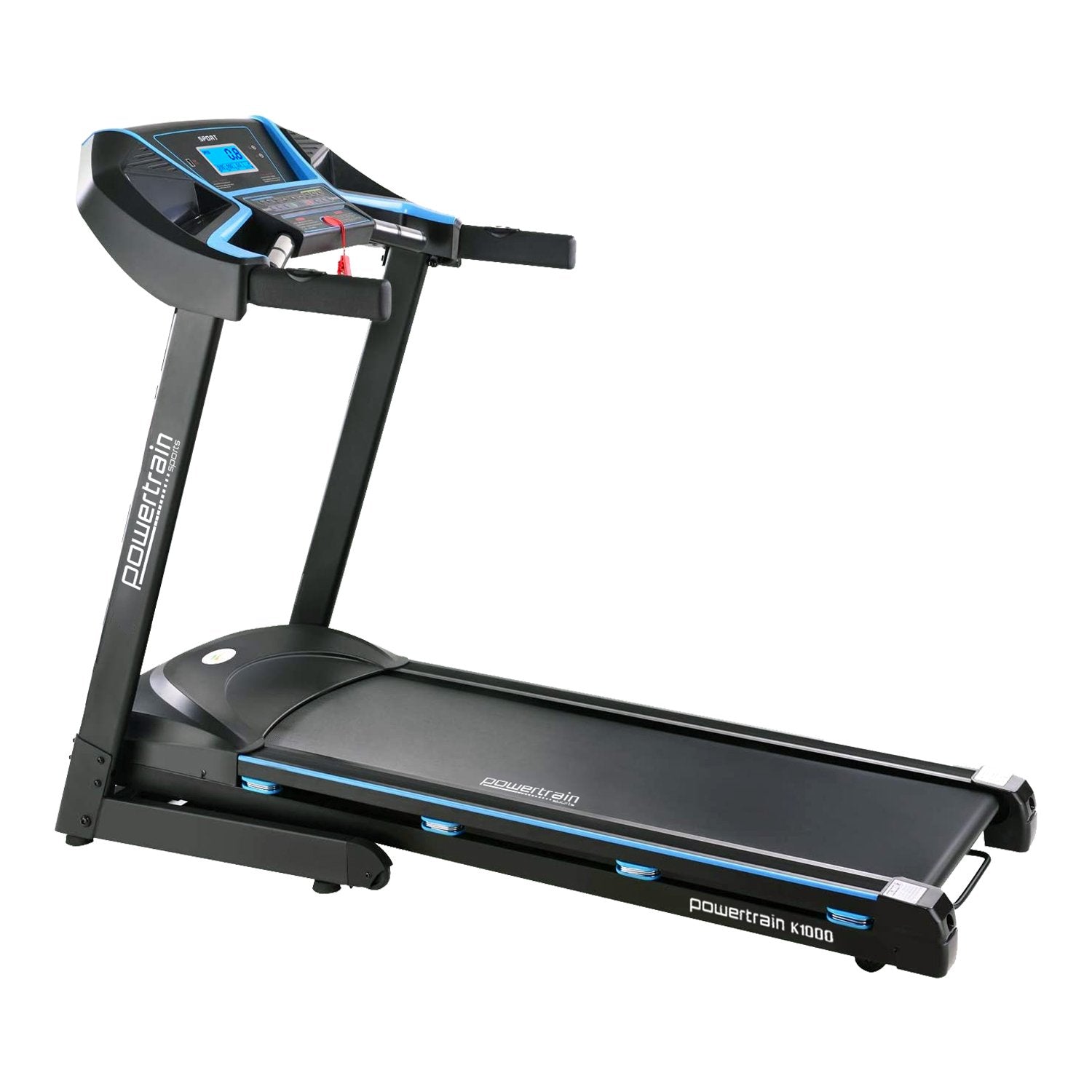 Powertrain K1000 Foldable Treadmill with Incline for Home Gym Cardio