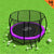 Kahuna 14ft Trampoline Free Ladder Spring Mat Net Safety Pad Cover Round Enclosure - Purple