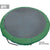 Kahuna 8ft Trampoline Replacement Spring Pad Round Cover - Green