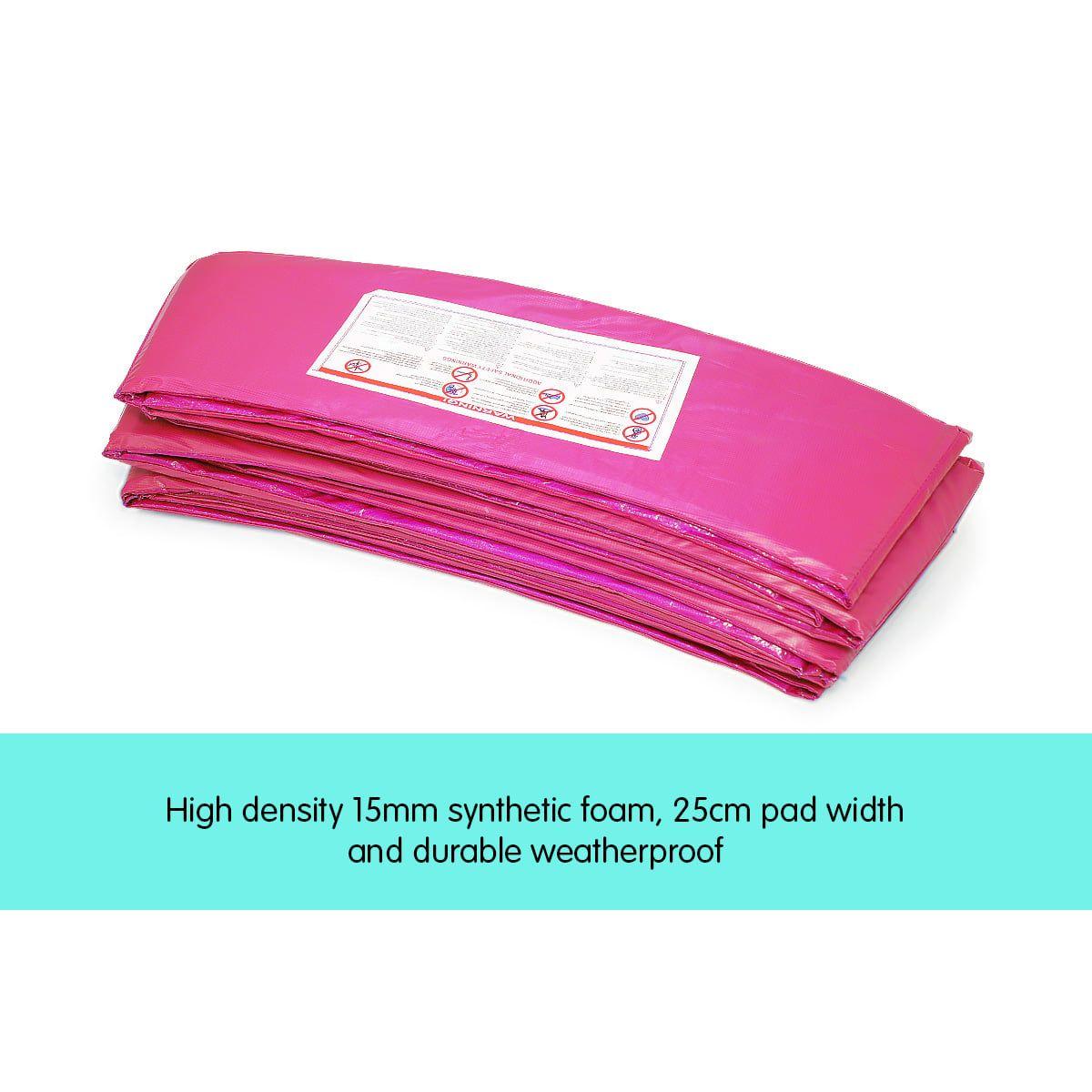 Kahuna 10ft Trampoline Replacement Pad Round - Pink