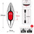 Intex Sports Challenger K1 Inflatable Kayak 1 Seat Floating Boat Oars River Lake 68305NP