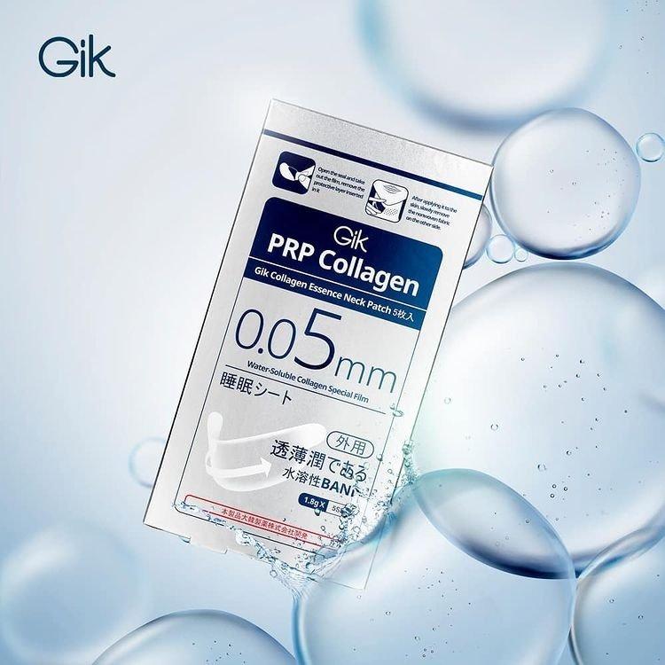 GIK PRP Collagen Essence Eye &amp; Smile-Line/Neck Patch 5PCS