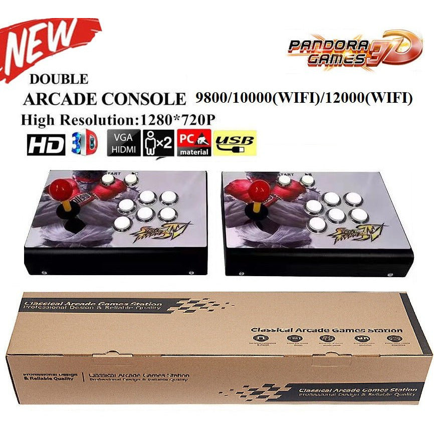 2022 10000 Games Pandora&#39;s Box Video 3D Game HD Video Arcade Consoles Gamebox