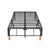Metal Bedframe Mattress Foundation (Dark Grey) &#8211; Double