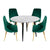 Velvet Elegance Dining Set