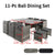 Bali 11 Piece Outdoor Dining Set - Grey