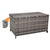 Outdoor PE Wicker Storage Box Garden 320L-Grey