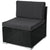 6PCS Outdoor Modular Lounge Sofa Coogee - Black