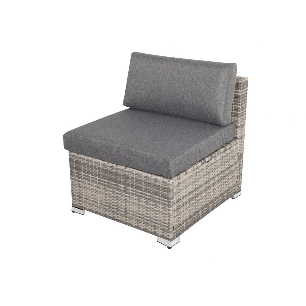 8PCS Outdoor Furniture Modular Lounge Sofa Lizard - Grey