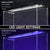 Dynamic Power 2 Set 18W Aquarium Blue White LED Light for Tank 75-95cm