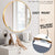 2 Set La Bella Gold Wall Mirror Round Aluminum Frame Makeup Decor Bathroom Vanity 80cm