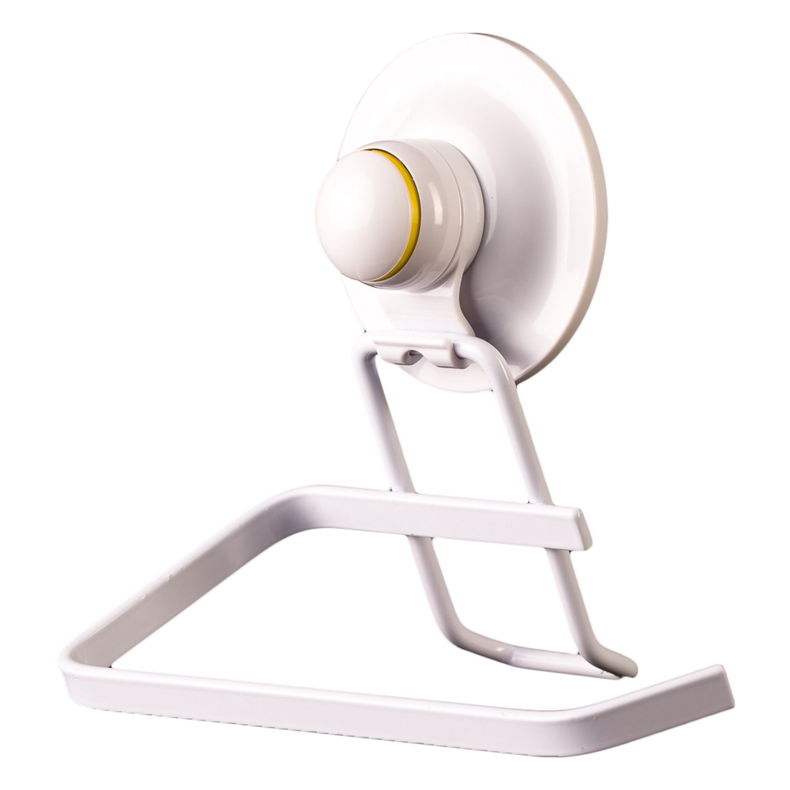 KiahLoc White Toilet Roll Holder Removable Suction