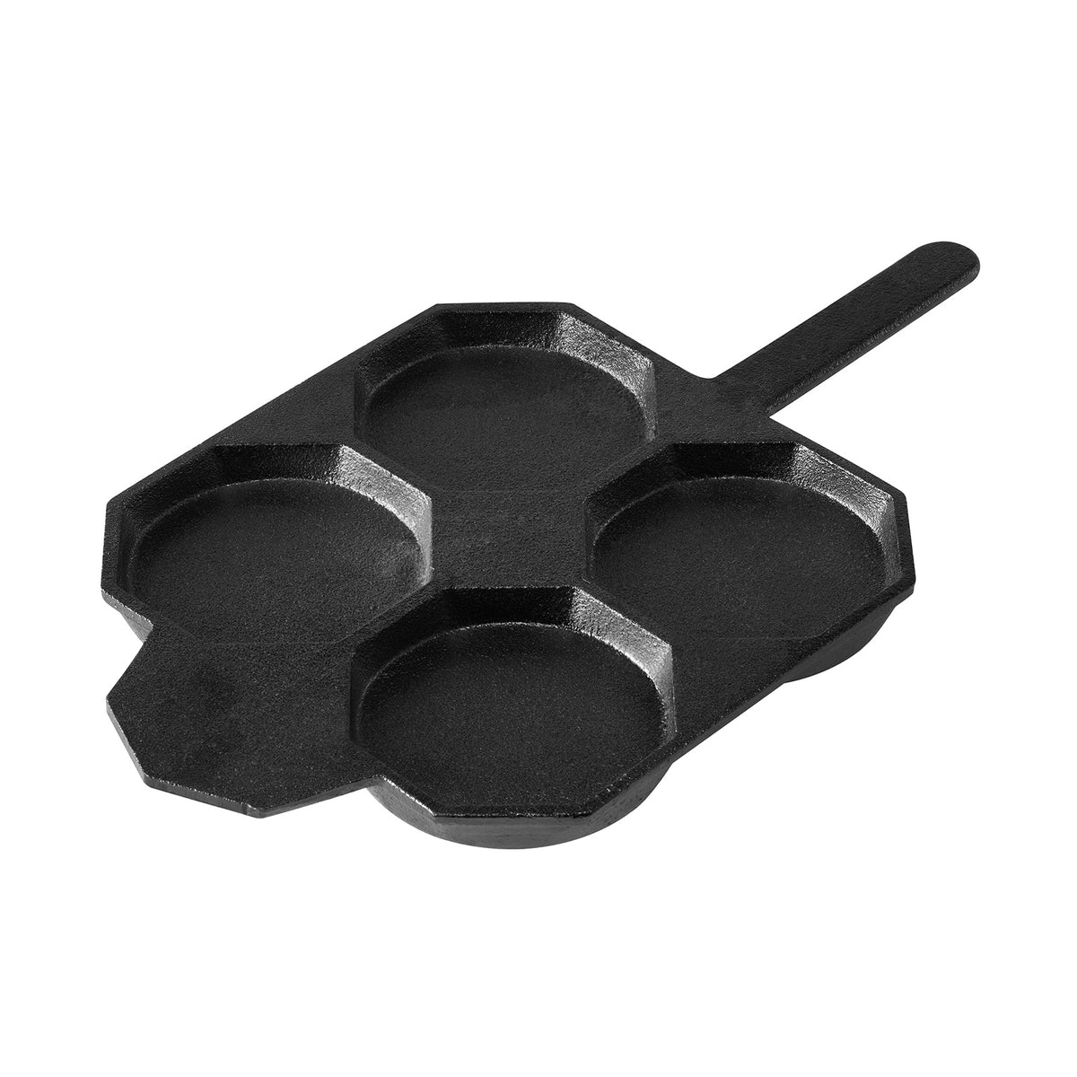 Mommy&#39;s Pot 23cm Cast-Iron Traditional Egg Pan Non-Stick Pre-Seasoned