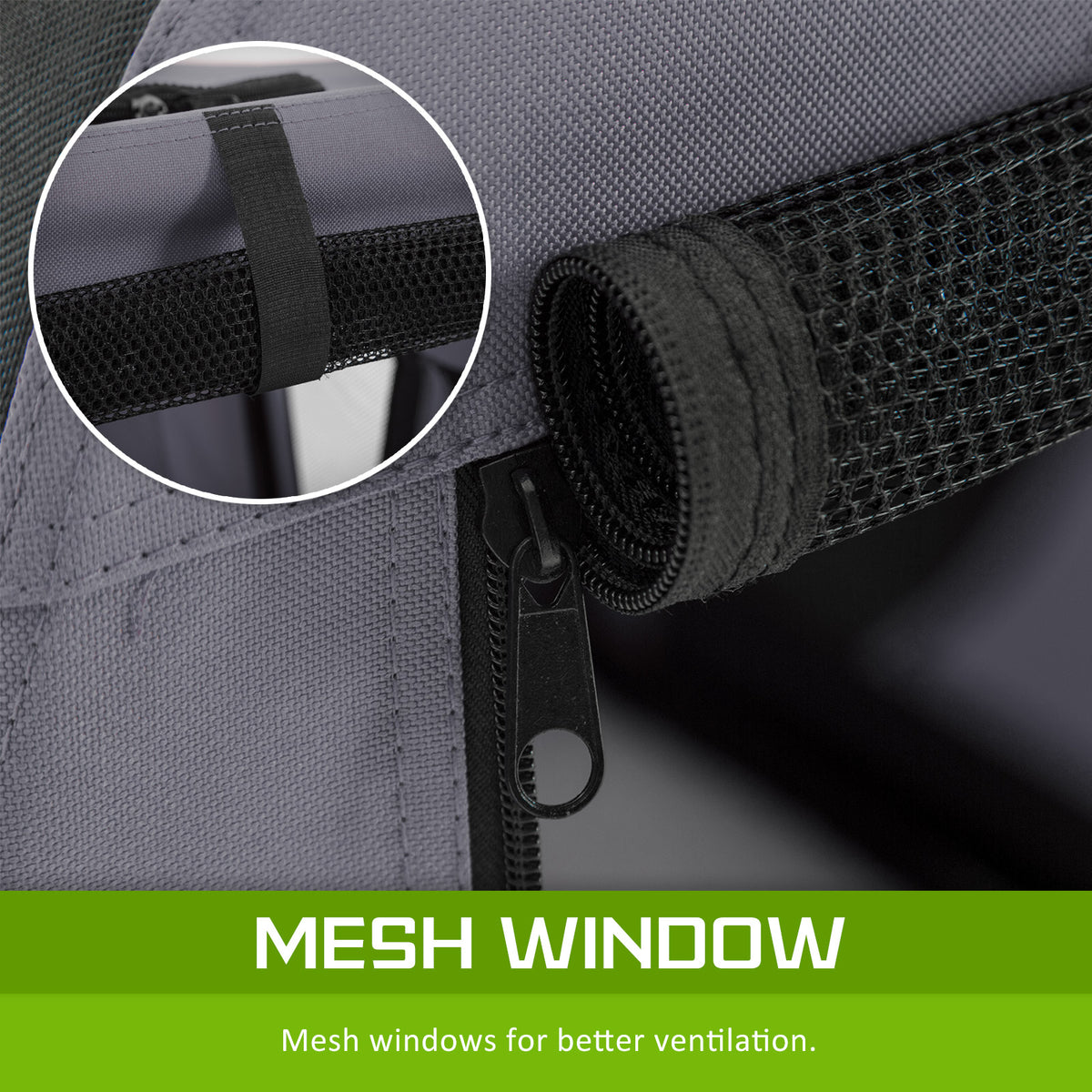 Paw Mate Grey Portable Soft Dog Cage Crate Carrier XXXL