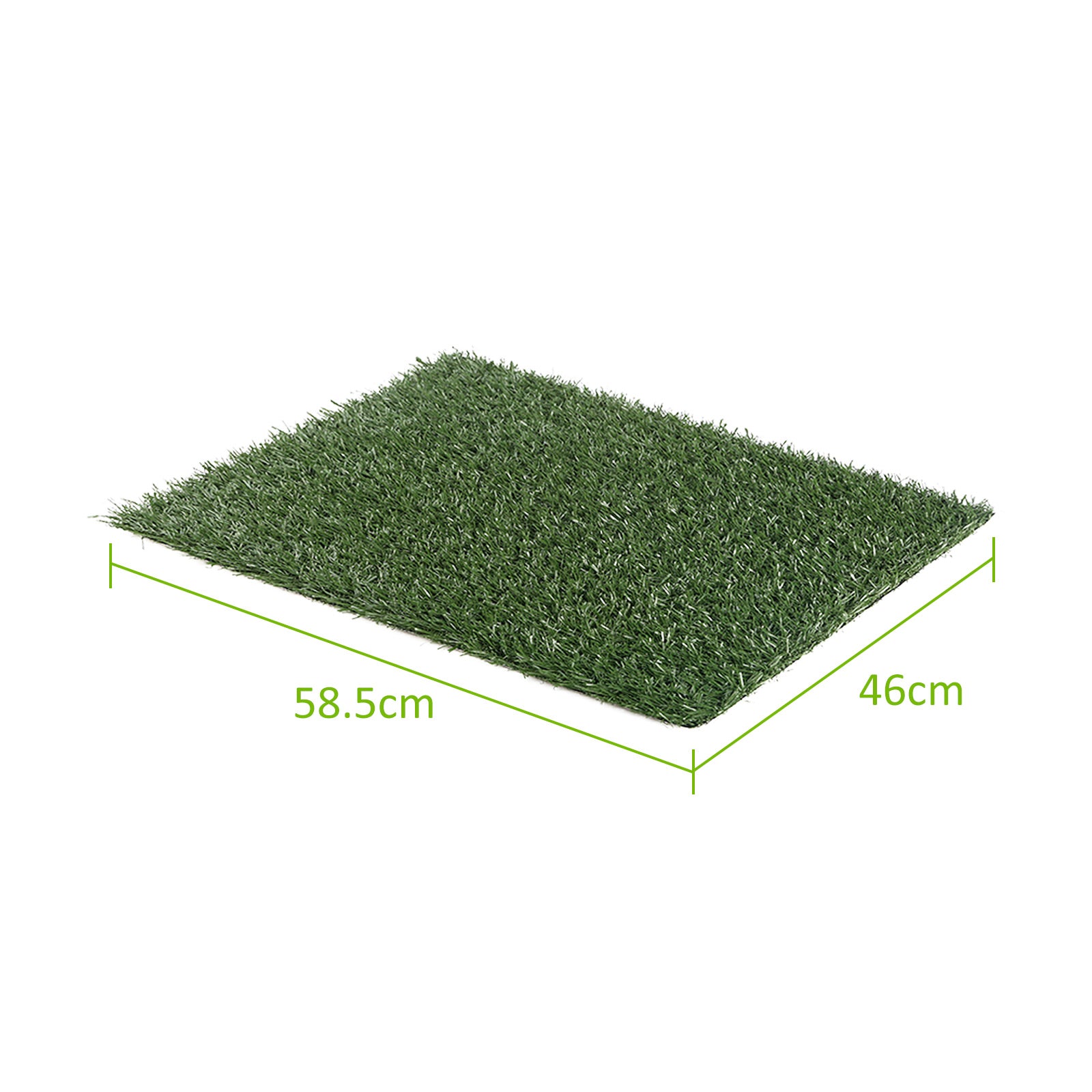 Paw Mate 1 Grass Mat for Pet Dog Potty Tray Training Toilet 58.5cm x 46cm