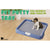 PS KOREA Blue Dog Pet Potty Tray Training Toilet Portable T3
