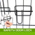Paw Mate Pet Playpen 8 Panel 30in Foldable Dog Exercise Enclosure Fence Cage