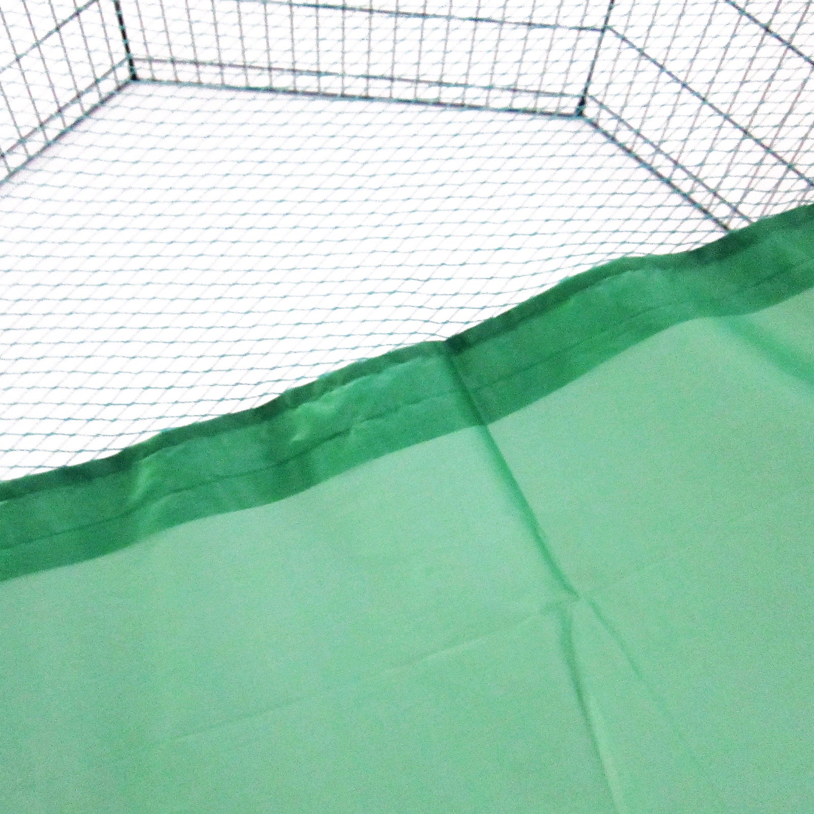 Paw Mate Green Net Cover for Pet Playpen 24in Dog Exercise Enclosure Fence Cage