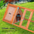 Paw Mate Rabbit Hutch Ester Triangular Wooden Chicken Guinea Pig Cage