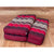 3-Fold Zafu Meditation Cushion Medium Size-RED