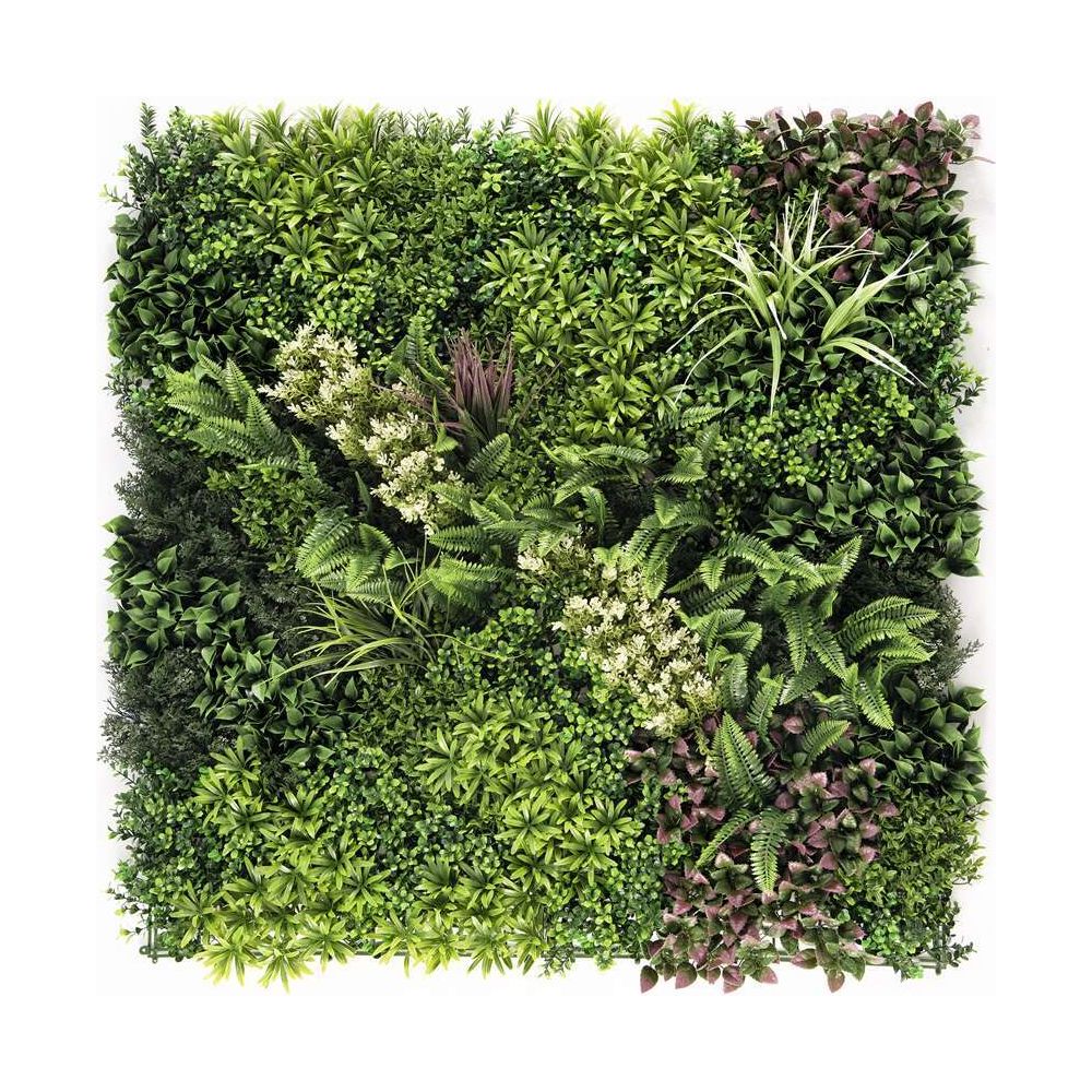 YES4HOMES 1 SQM Artificial Plant Wall Grass Panels Vertical Garden Foliage Tile Fence 1X1M