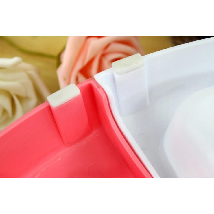 2 x Medium Pet Plastic Rabbit Dog Feeding Bowls Cat Rabbit Guinea Pig Feeder