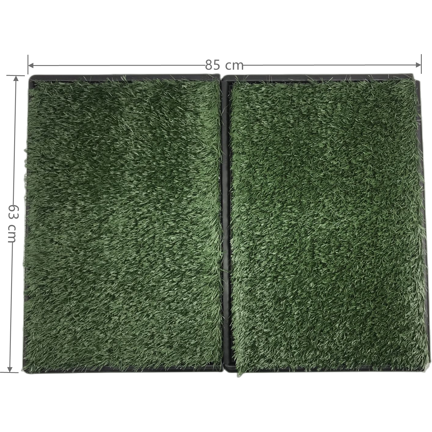 Indoor Dog Puppy Toilet Grass Potty Training Mat Loo Pad 85 x 63 cm